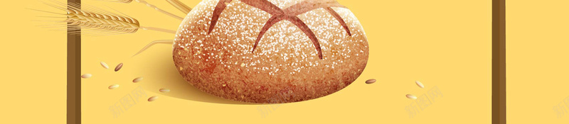矢量早餐面包海报背景ai设计背景_新图网 https://ixintu.com 全麦面包 小麦 早餐 海报 矢量 美食 背景 谷物 面包 食品 餐饮 麦穗 矢量图