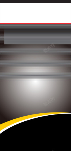 物联网易拉宝欧式黑白简约商务海报DM单易拉宝矢量背景高清图片
