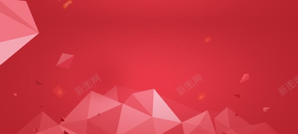 红色海报漂浮粉色形状jpg设计背景_新图网 https://ixintu.com 形状 海报 漂浮 粉色 红色