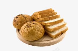 圆面包面包高清图片