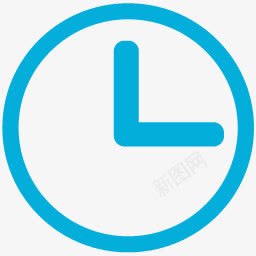时钟地铁车站的蓝色图标png_新图网 https://ixintu.com MB clock 时钟