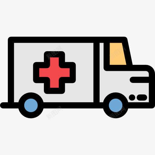 救护车图标png_新图网 https://ixintu.com 医疗 医疗保健和医疗 急救 救护 汽车 运输