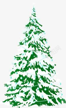 绿色清新圣诞树装饰png免抠素材_新图网 https://ixintu.com 圣诞树 清新 绿色 装饰
