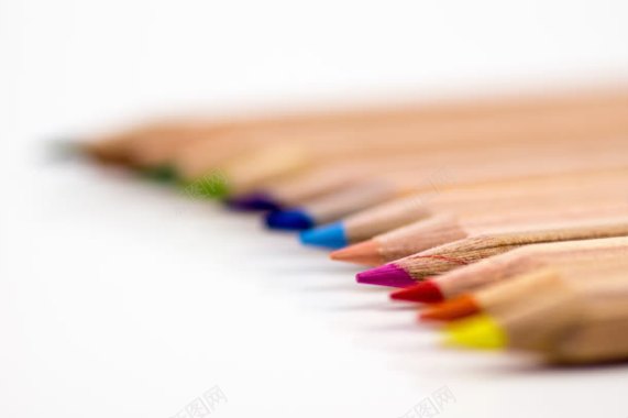 彩色铅笔壁纸背景