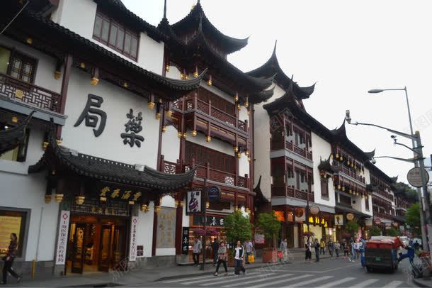 上海古镇药局png免抠素材_新图网 https://ixintu.com 名胜古迹 旅游风景 著名建筑