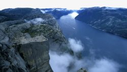 北欧挪威峡湾挪威峡湾景区高清图片