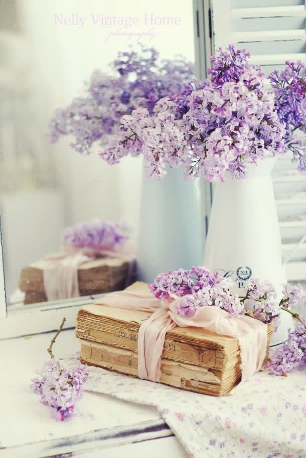 紫色浪漫唯美花朵jpg设计背景_新图网 https://ixintu.com 浪漫 紫色 花朵