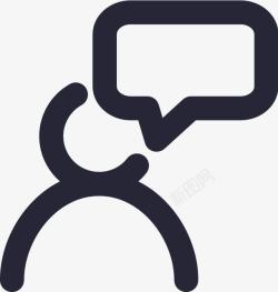 用户讨论图标图标