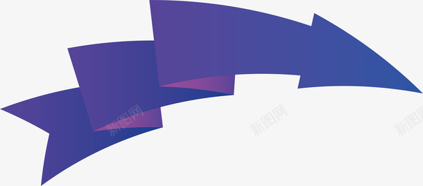 蓝紫色创意箭头矢量图ai免抠素材_新图网 https://ixintu.com 几何 创意 创意箭头 图案 指引 指示 方向 箭头 花边 蓝紫色创意箭头 设计 长箭 矢量图