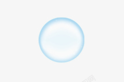 水泡泡蓝色透明泡泡蓝色水珠水水泡泡高清图片
