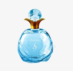 蓝色香水香水瓶高清图片