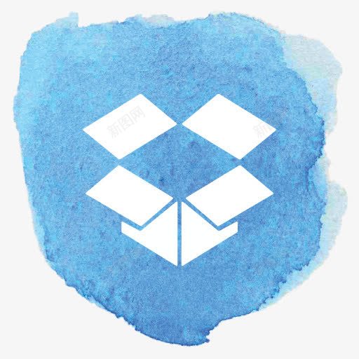 箱滴下拉框Dropbox社会aquicons图标png_新图网 https://ixintu.com drop dropbox 下拉框 滴 箱