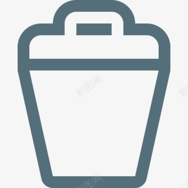 仓垃圾箱垃圾垃圾垃圾垃圾桶废物图标图标