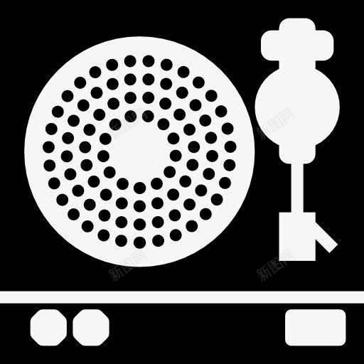 转盘图标png_新图网 https://ixintu.com LP 乙烯基 唱机 技术 转盘 音乐 音乐播放器