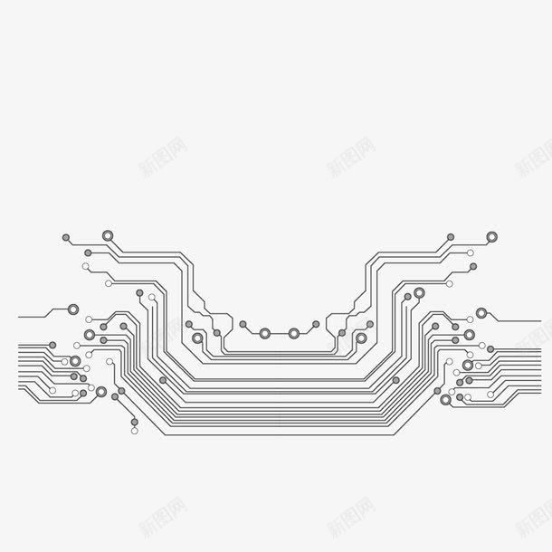 横向多条电线线条电路png免抠素材_新图网 https://ixintu.com 多条 横向 电流线条 电线 电路 线条