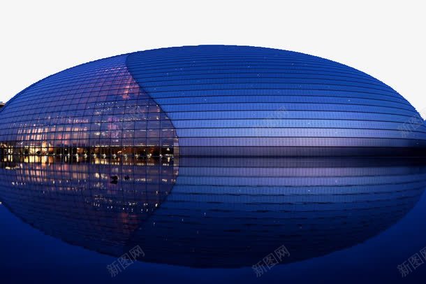 北京国家大剧院风景png免抠素材_新图网 https://ixintu.com 国家大剧院 旅游 景点 著名