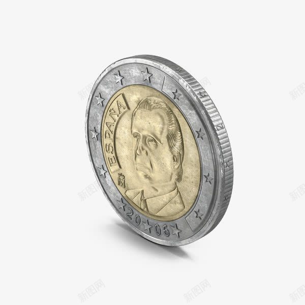 2欧元硬币png免抠素材_新图网 https://ixintu.com 2欧元 硬币 货币 钱