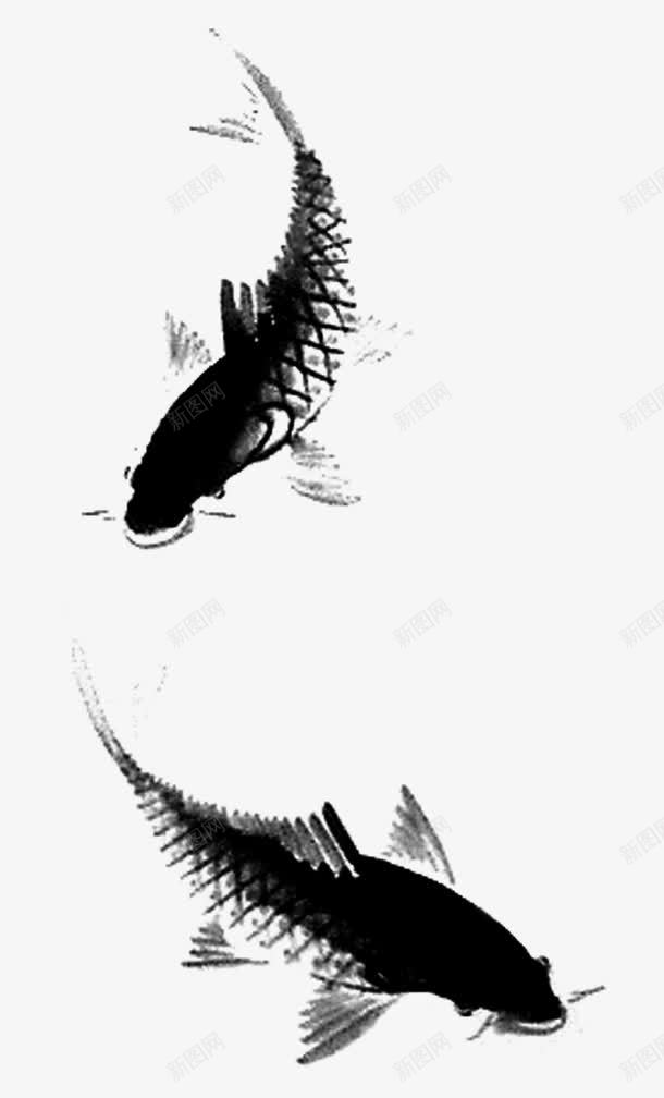 黑色手绘的小鱼png免抠素材_新图网 https://ixintu.com PNG图形 小鱼 手绘 海产品 装饰 黑色