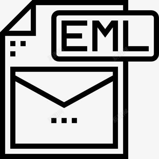 EML图标png_新图网 https://ixintu.com EML 扩展格式 文件 文件和文件夹 档案