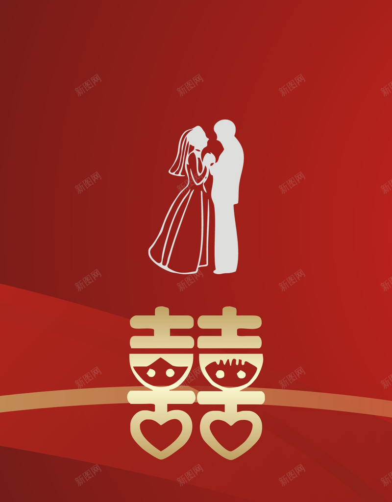 婚礼请柬矢量H5背景cdr设计背景_新图网 https://ixintu.com H5 喜庆 婚宴 婚庆 婚礼背景 婚礼请柬 电子请柬 矢量 红色 结婚 请帖 邀请函