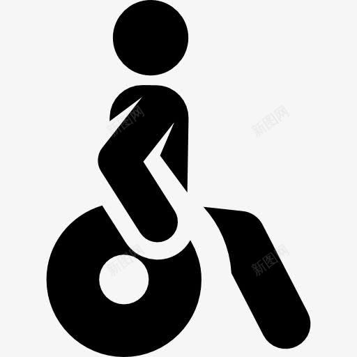 残奥会图标png_新图网 https://ixintu.com 奥运会 残疾 粘人 运动轮椅