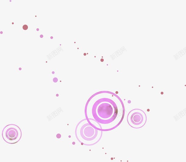 手绘紫色漂浮斑点装饰png免抠素材_新图网 https://ixintu.com 斑点 漂浮 紫色 装饰