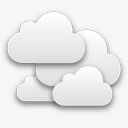 多云的tickweathericons图标png_新图网 https://ixintu.com cloudy 多云的