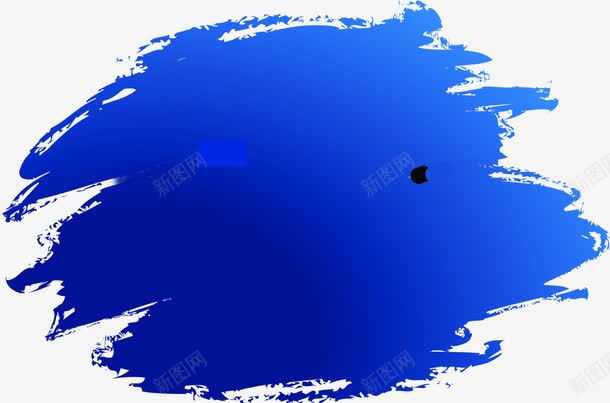 蓝色手绘装饰背景png免抠素材_新图网 https://ixintu.com 背景 蓝色 装饰