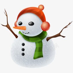 雪免费的圣诞图标设置图标