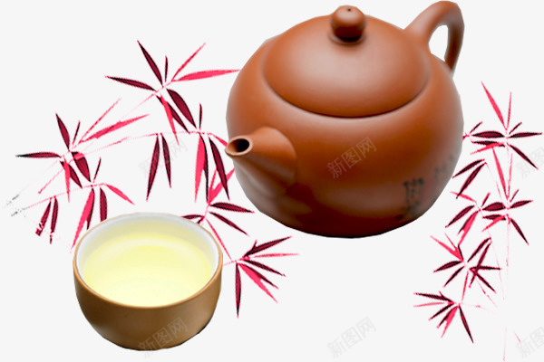 实物古风茶饮psd免抠素材_新图网 https://ixintu.com 古风品茶 品茶 喝茶 实物茶饮 茶壶 茶水 饮料