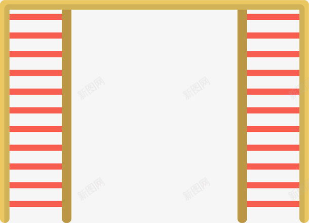 木架子卡通对称攀玩架矢量图ai免抠素材_新图网 https://ixintu.com 儿童设施 对称 扁平风格 攀玩架 木架子 矢量攀玩架 设施 矢量图