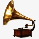 留声机图标png_新图网 https://ixintu.com gramophone vintage 古董 留声机