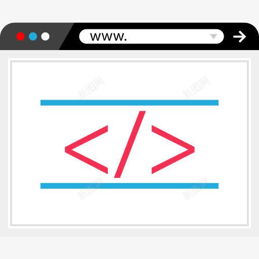 浏览器图标png_新图网 https://ixintu.com SEO和网络 互联网接口 浏览器 编码 计算