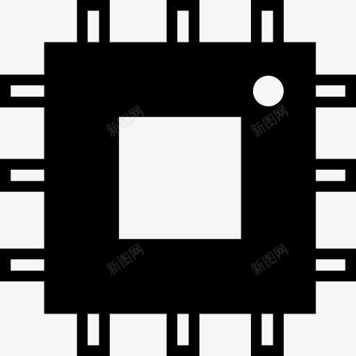 CPU图标png_新图网 https://ixintu.com CPU 传媒 前视图 工具 工具和器具 广场 形状 电子 电脑 计算机