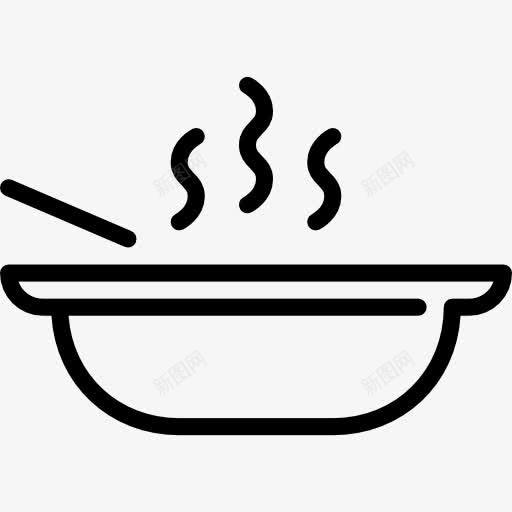 汤图标png_新图网 https://ixintu.com 保健食品 喝热饮料 汤 碗 食品 食品和餐厅
