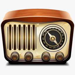 无线电老式收音机png免抠素材_新图网 https://ixintu.com radio 无线电