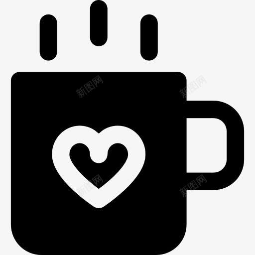 热饮料图标png_新图网 https://ixintu.com 咖啡杯 喝热饮料 巧克力 心 茶杯 食品 马克杯