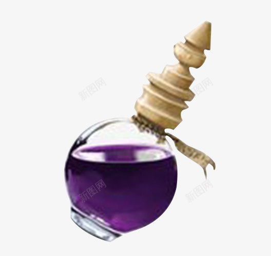 紫色药水瓶psd免抠素材_新图网 https://ixintu.com 瓶子素材 瓶子装饰 紫色 药水瓶子设计