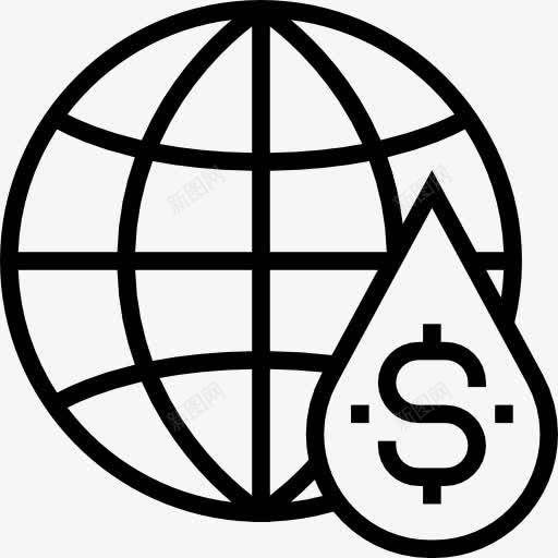 全球图标png_新图网 https://ixintu.com 全球产业 在全球范围内 地图和国旗 地球 地理 石油 美元