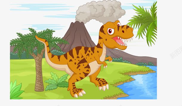 大型恐龙矢量图eps免抠素材_新图网 https://ixintu.com 大型恐龙 爬行动物 草图 蜥蜴 矢量图