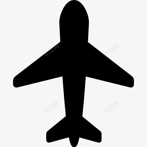 正常的平面图标png_新图网 https://ixintu.com 机场 空军 运输 飞机