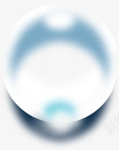 蓝色泡泡装饰png免抠素材_新图网 https://ixintu.com 泡泡 蓝色 装饰
