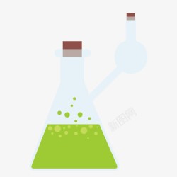 化学实验矢量图素材