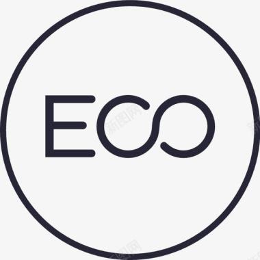 ECO自动模式图标图标