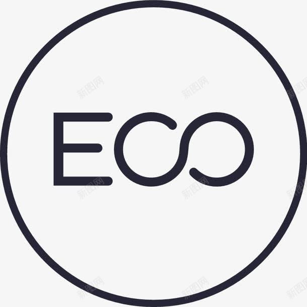 ECO自动模式图标png_新图网 https://ixintu.com ECO自动模式