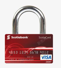 银行卡信息科技密码锁银行卡密码锁高清图片
