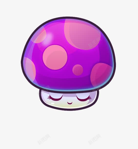 卡通蘑菇图标png_新图网 https://ixintu.com 卡通 图标 平面 蘑菇 设计
