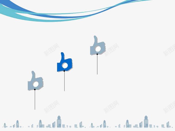 蓝色商务总结PPT模板png免抠素材_新图网 https://ixintu.com PPT文本框 PPT模板 PPT背景 商务 总结 蓝色