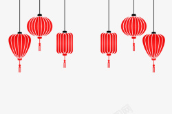 中国风创意灯笼装饰图素材