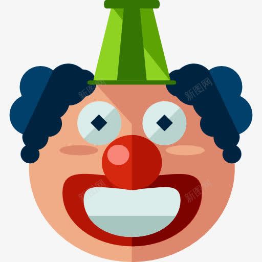 小丑图标png_新图网 https://ixintu.com joker 头像 小丑 服装 游乐场 狂欢节 用户 职业 职业和工作 马戏团工作